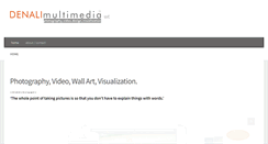 Desktop Screenshot of denalimultimedia.com